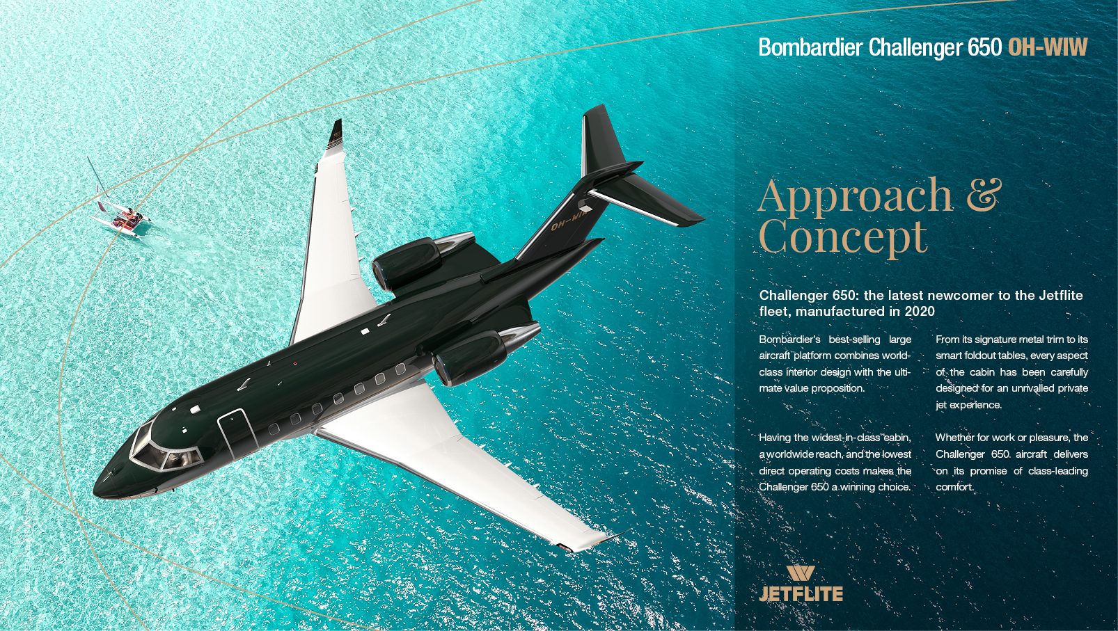 Bombardier Challenger 650 OH-WIW