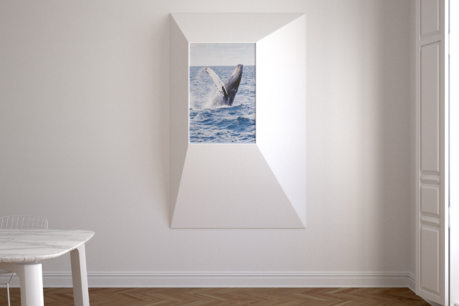 wall frame | vertical photography series